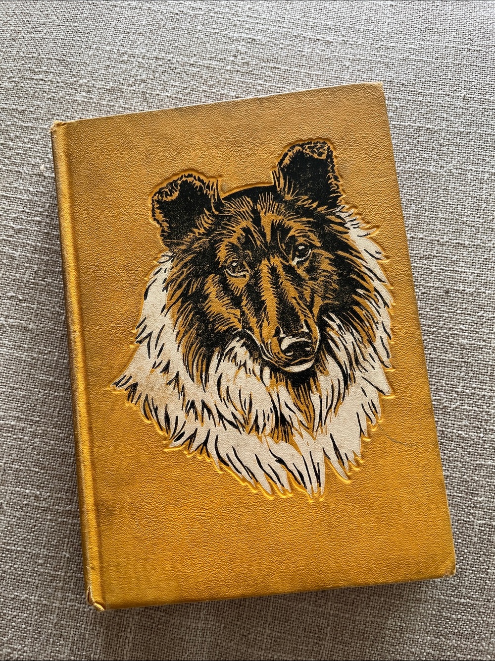 Vintage Hardcover Lassie Come Home Book 1940